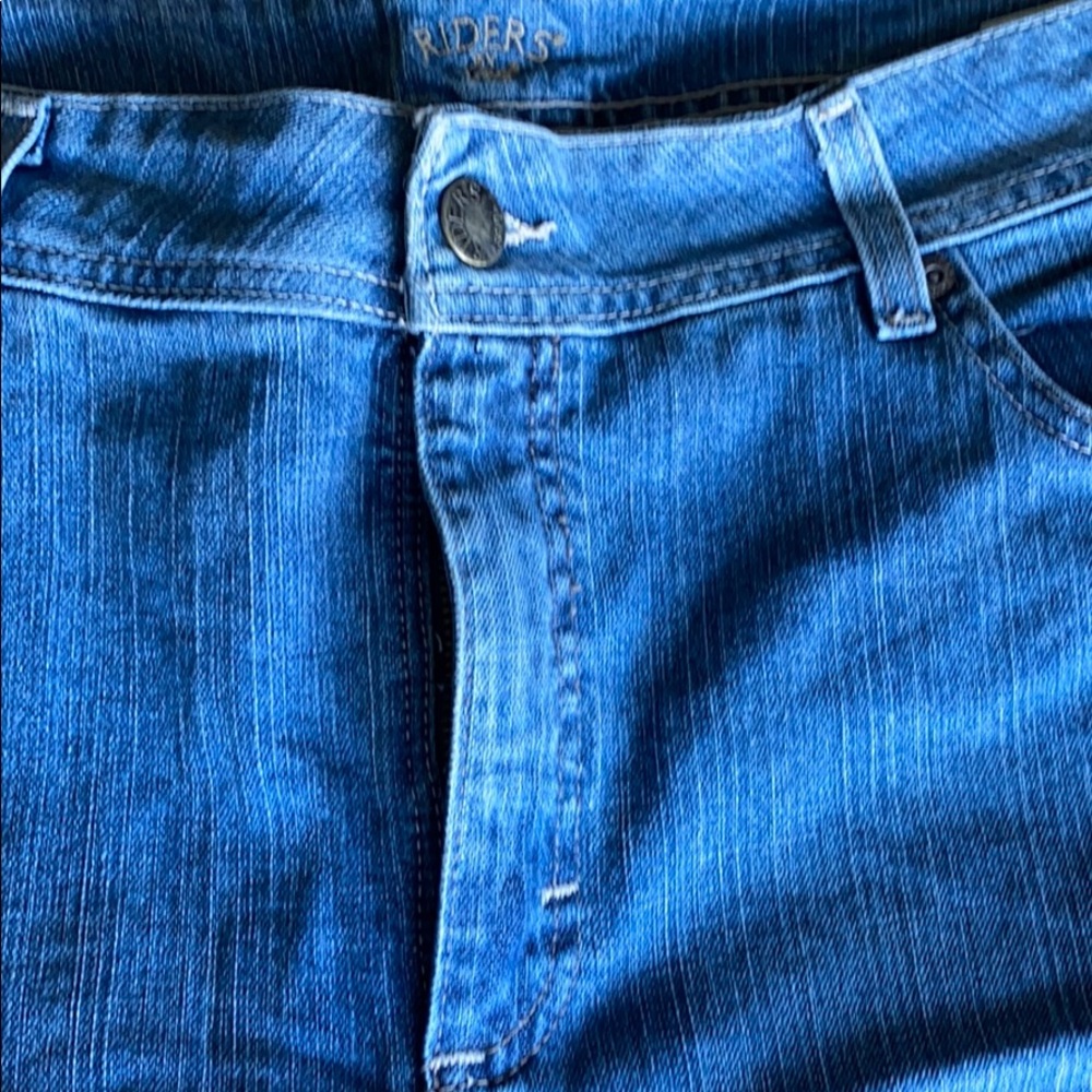 Riders By Lee Blue Jeans Size 16 M - Picture 2 of 3